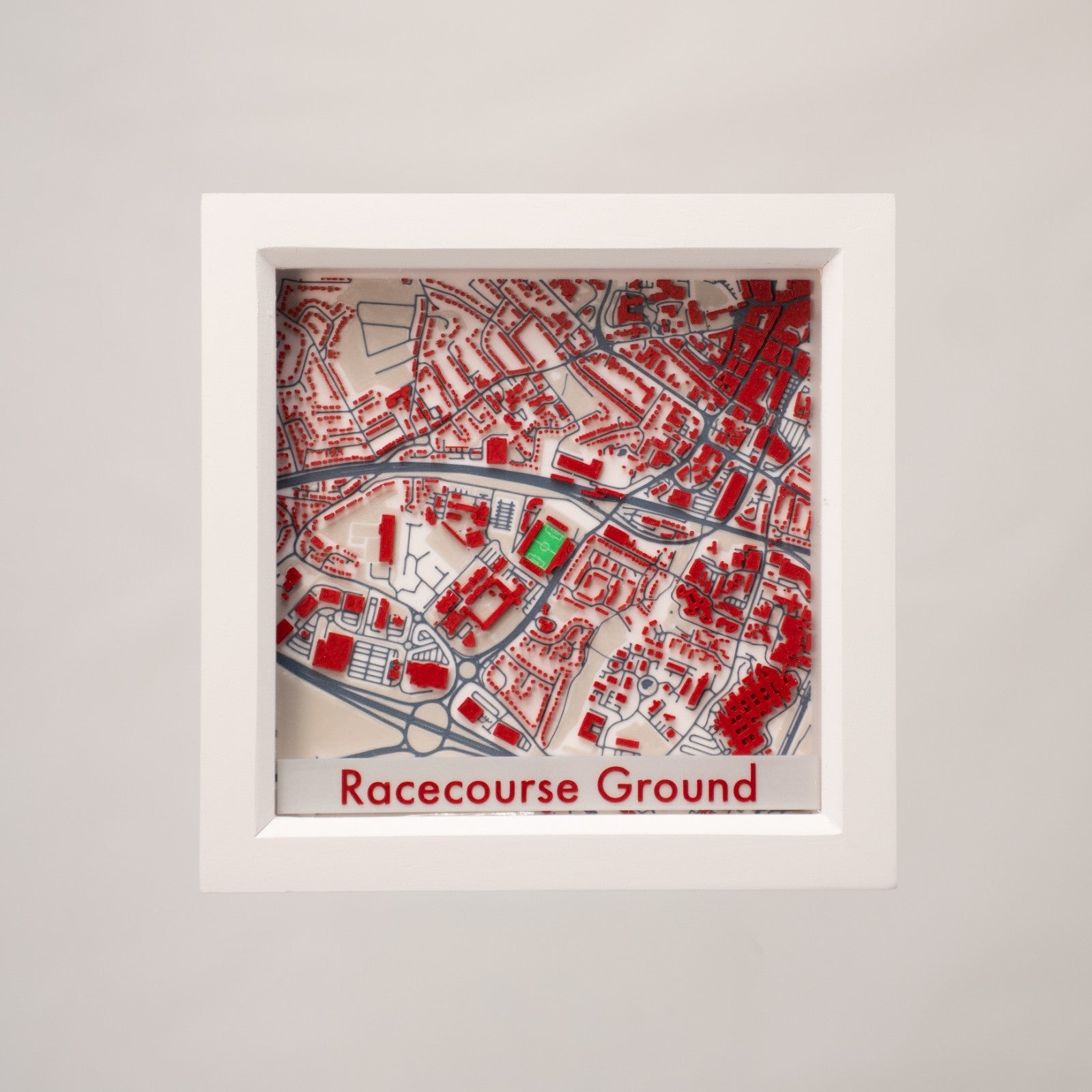 Wrexham Racecourse Ground 3D Stadium Map