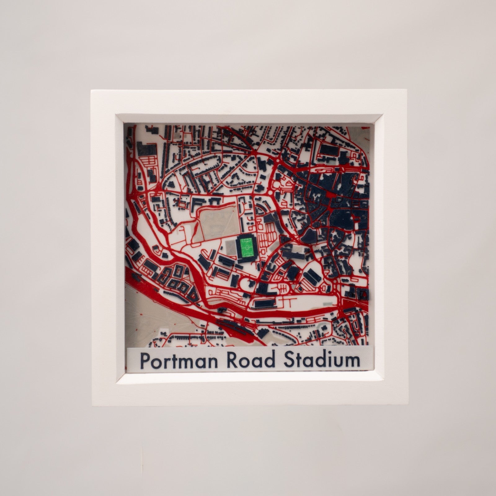 Ipswich Town Portman Road 3D Stadium Map
