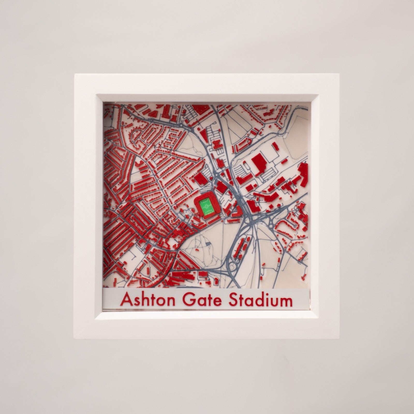 Bristol City F.C. Ashton Gate 3D Stadium Map