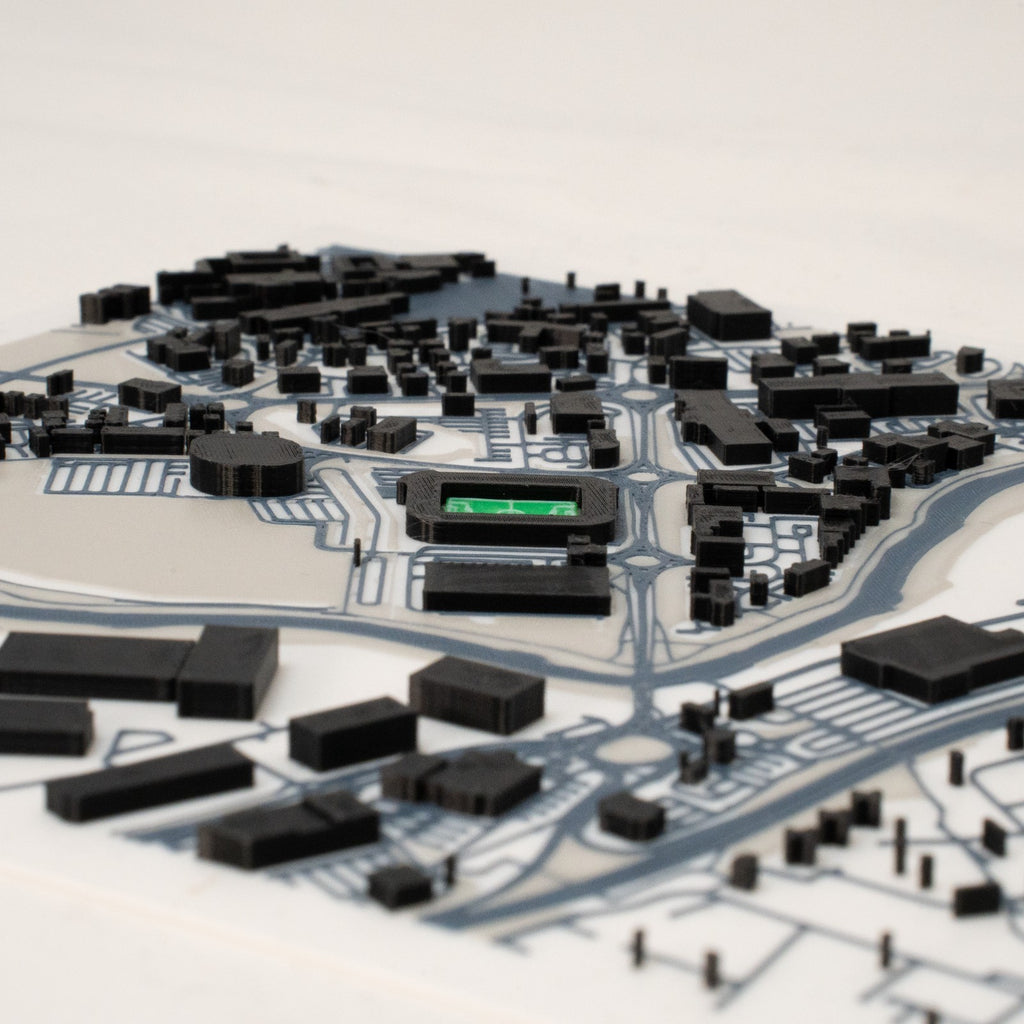 Derby County Pride Park 3D Stadium Map