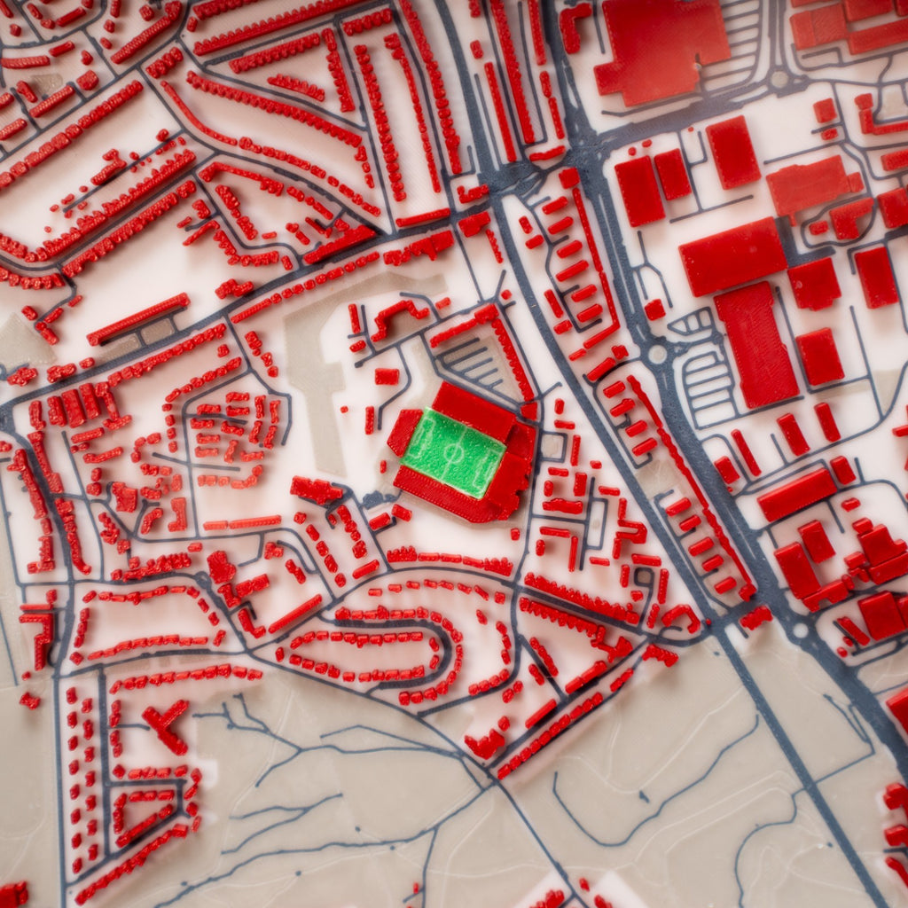 Charlton Athletic The Valley 3D Stadium Map