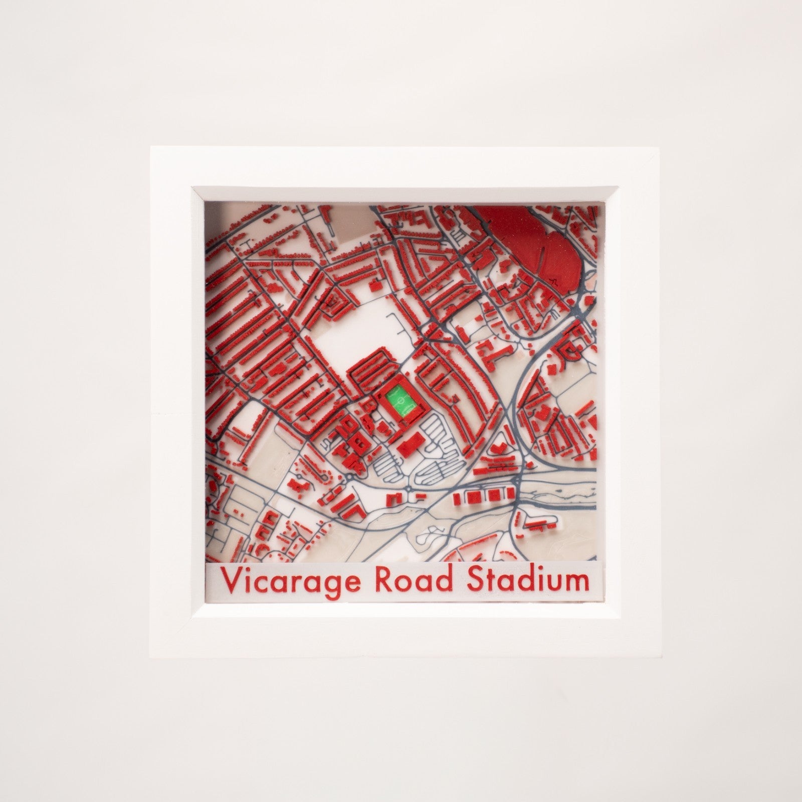Watford Vicarage Road 3D Stadium Map