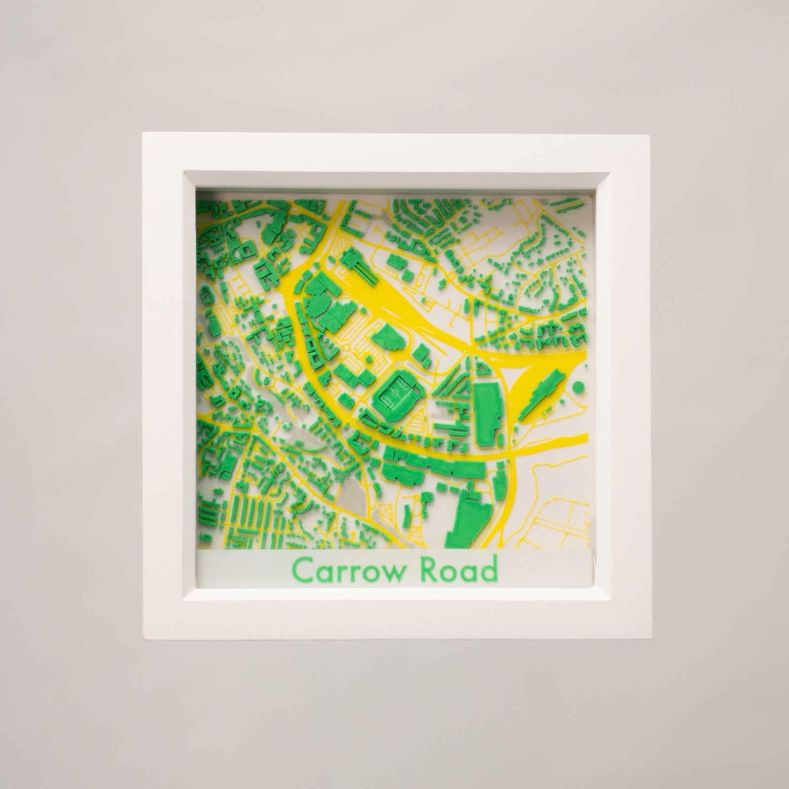 Norwich City Carrow Road 3D Stadium Map