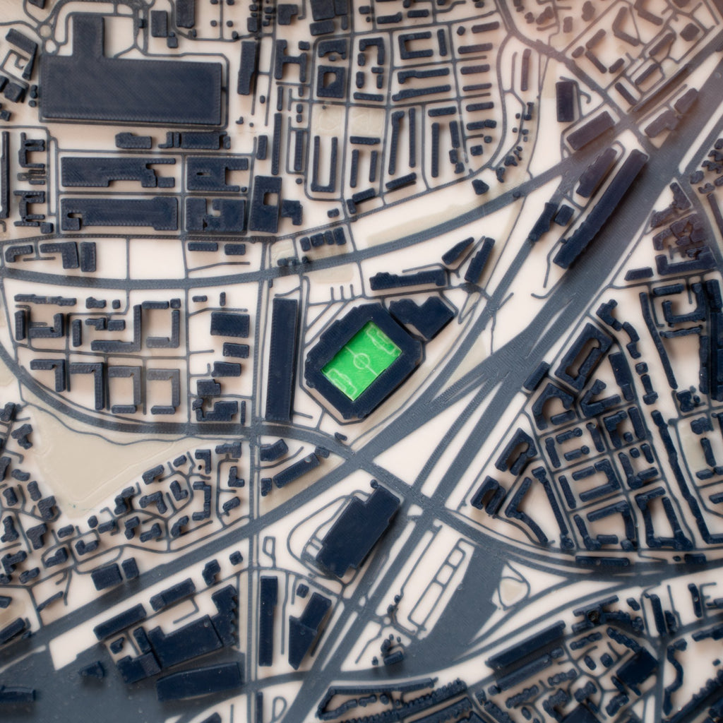 The Den Millwall F.C. 3D Stadium Map
