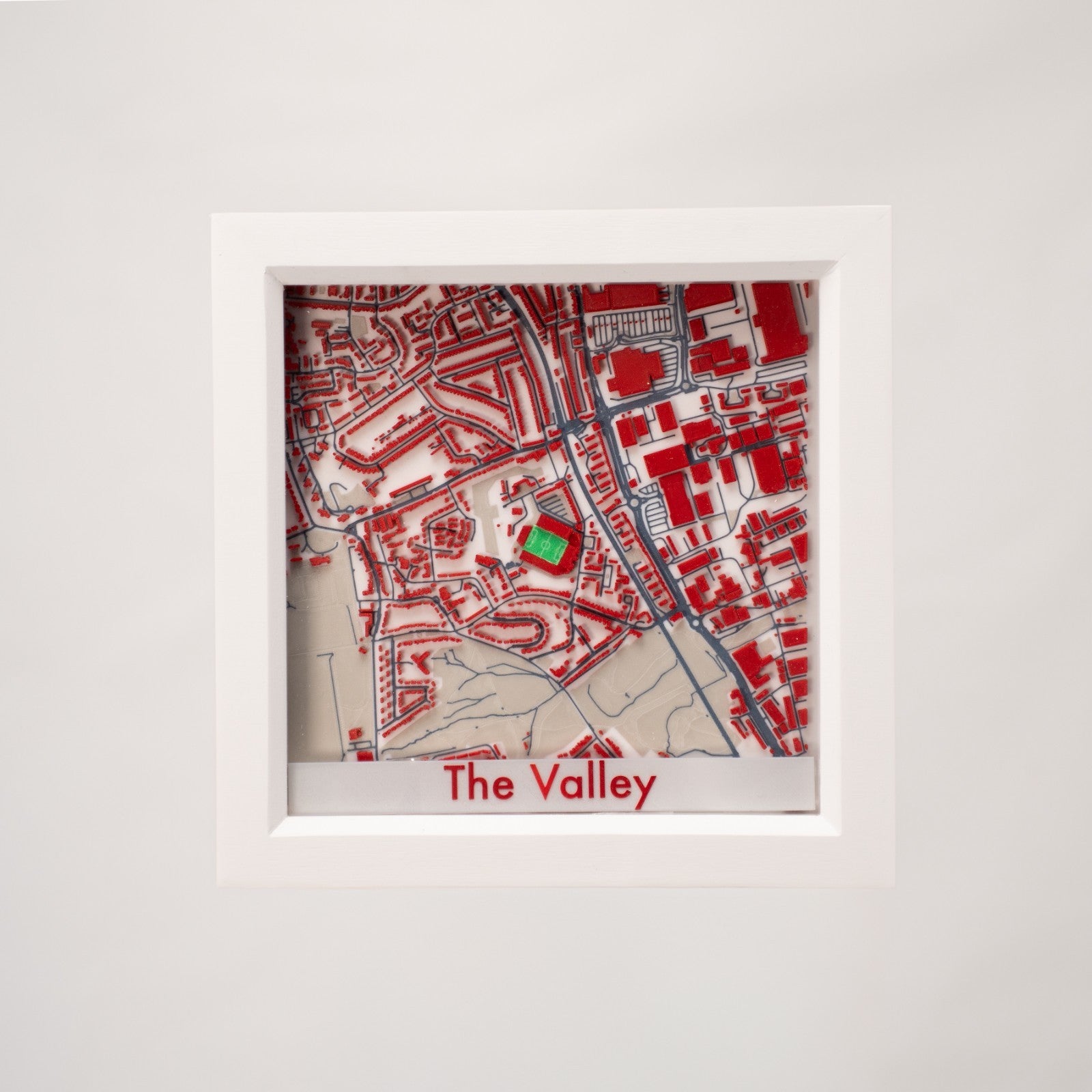 Charlton Athletic The Valley 3D Stadium Map