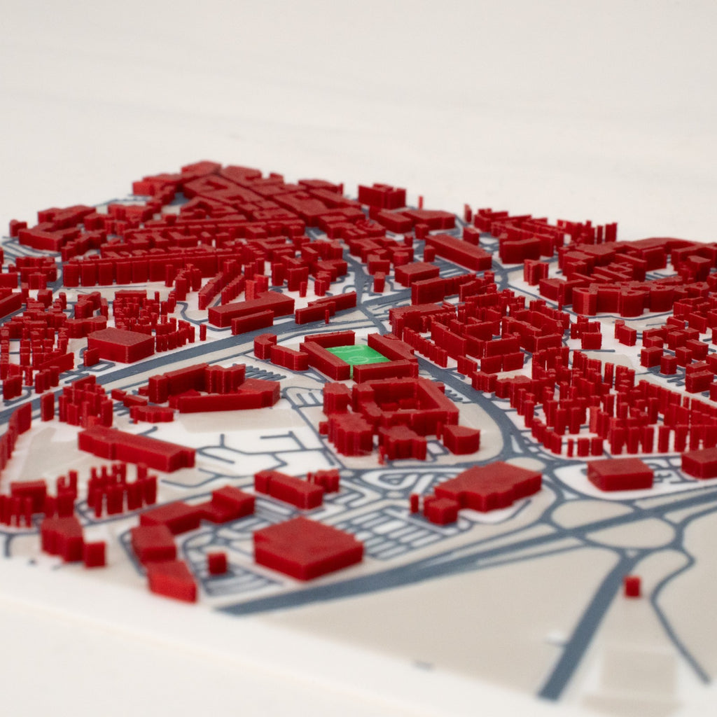 Wrexham Racecourse Ground 3D Stadium Map