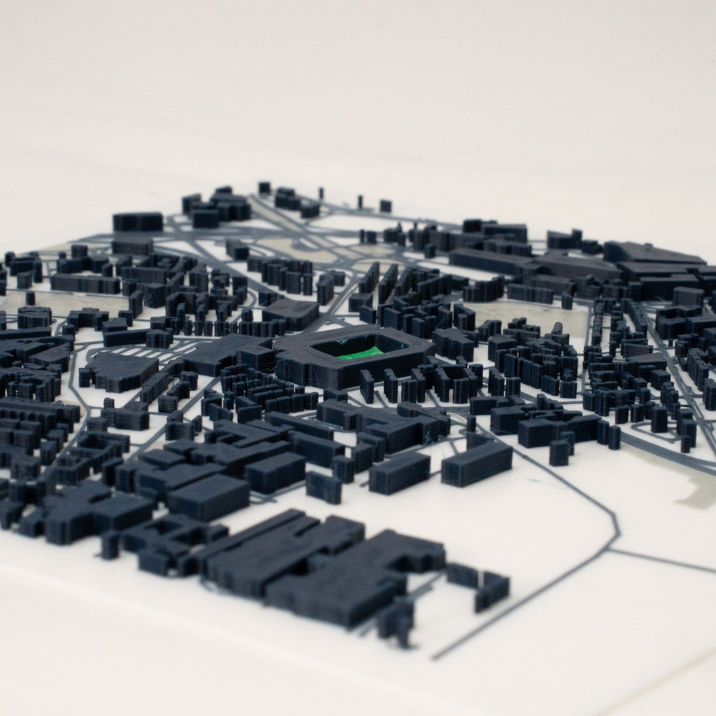 Birmingham City St Andrew's 3D Stadium Map