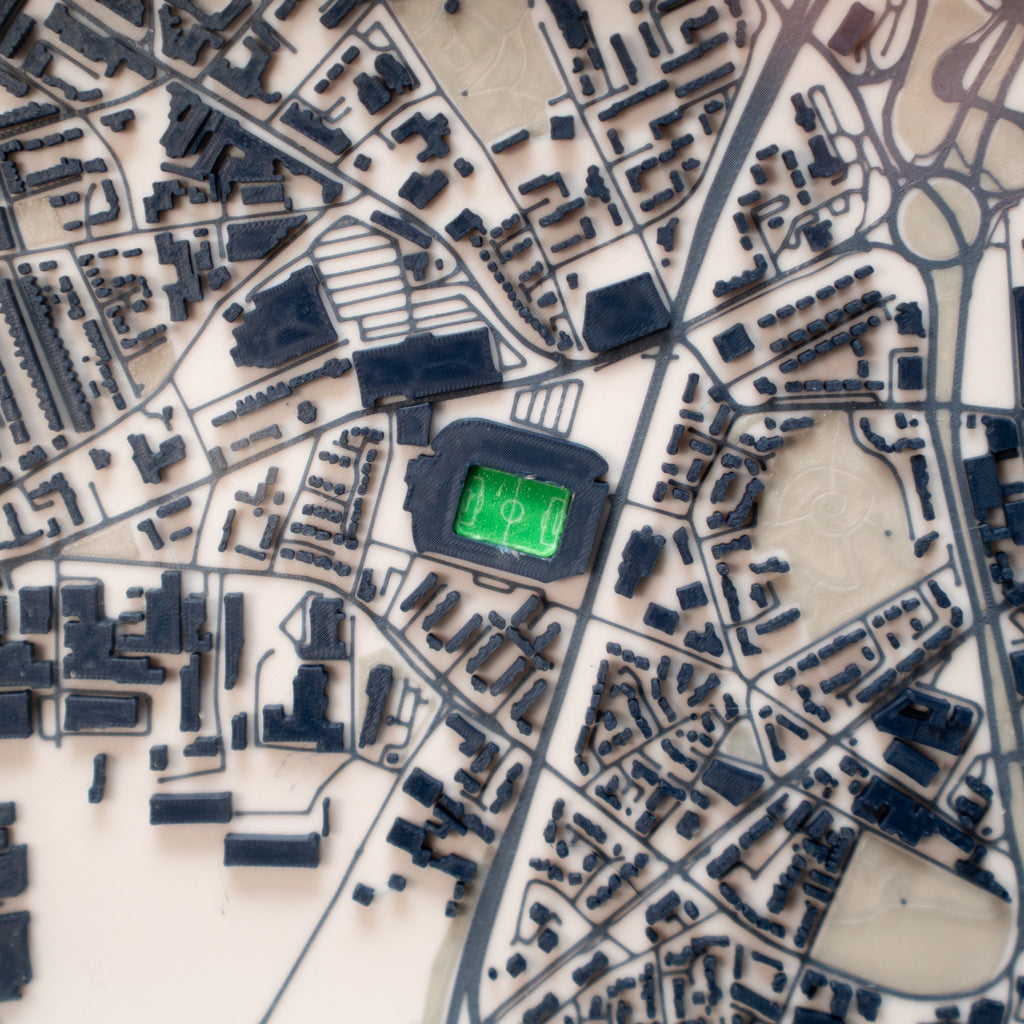 Birmingham City St Andrew's 3D Stadium Map