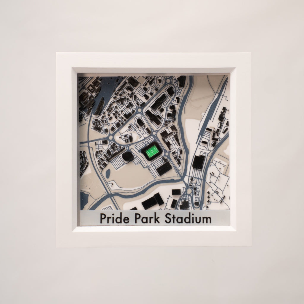 Derby County Pride Park 3D Stadium Map