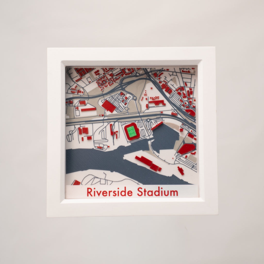Middlesbrough Riverside 3D Stadium Map