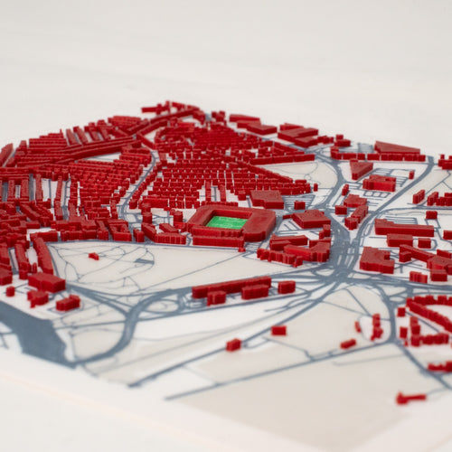 Bristol City F.C. Ashton Gate 3D Stadium Map