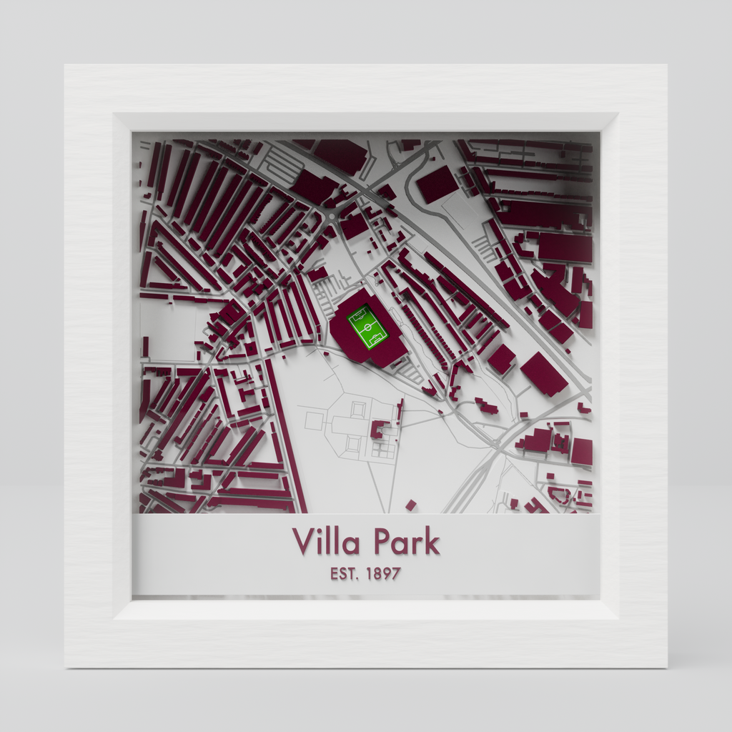 Villa Park 3D Football Stadium Map - Aston Villa