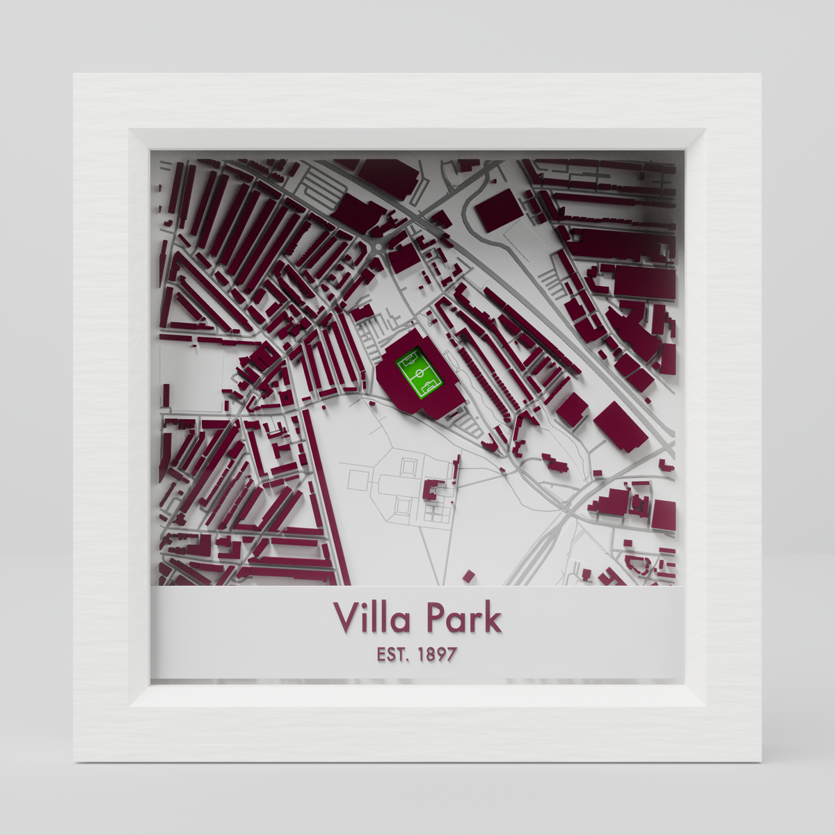 Villa Park 3D Football Stadium Map - Aston Villa
