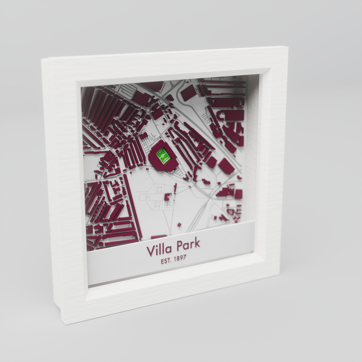 Villa Park 3D Football Stadium Map - Aston Villa