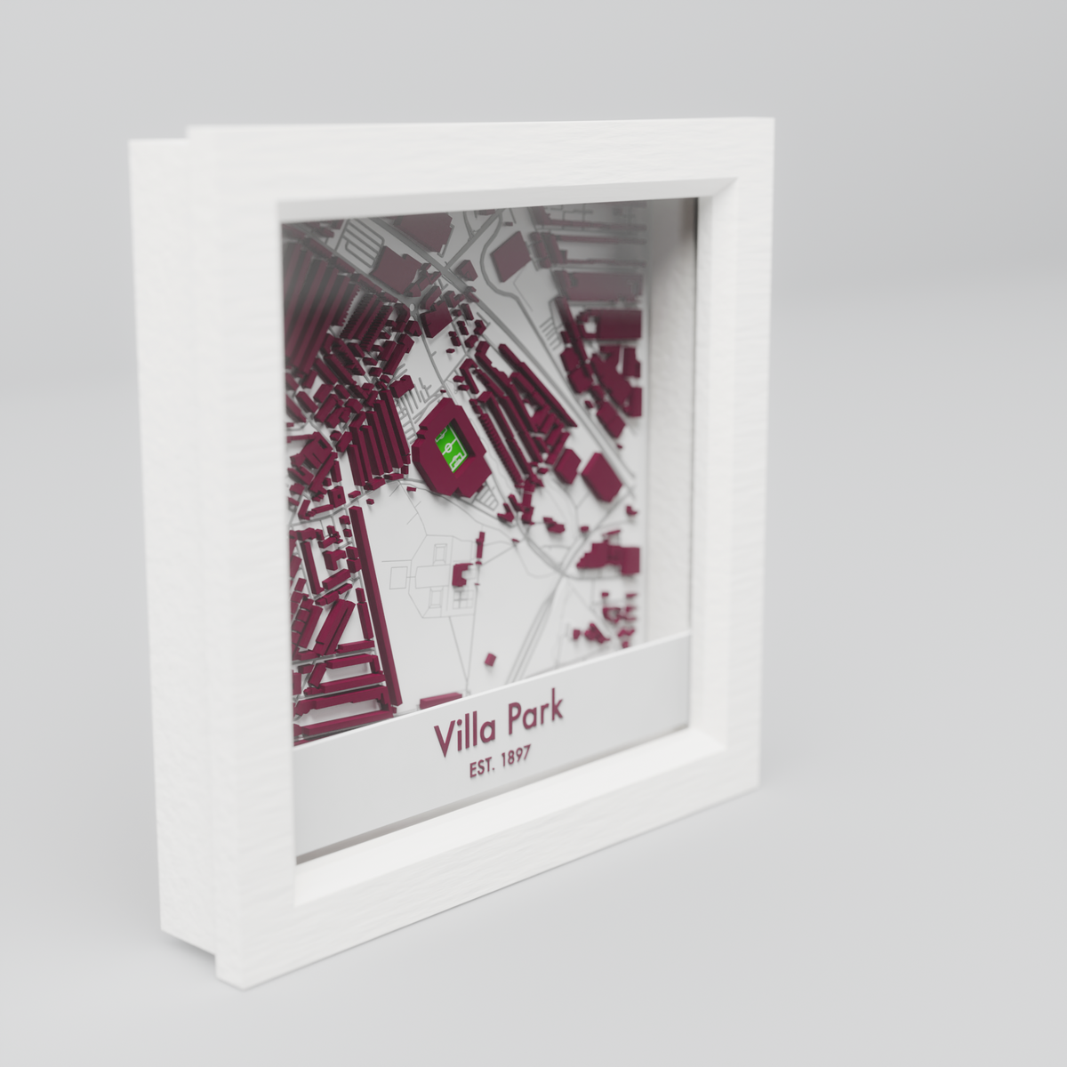 Villa Park 3D Football Stadium Map - Aston Villa
