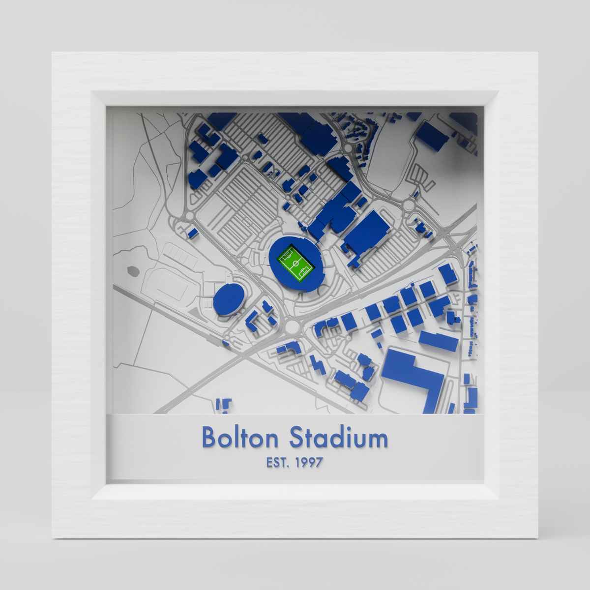 Bolton Stadium 3D Football Map - Bolton