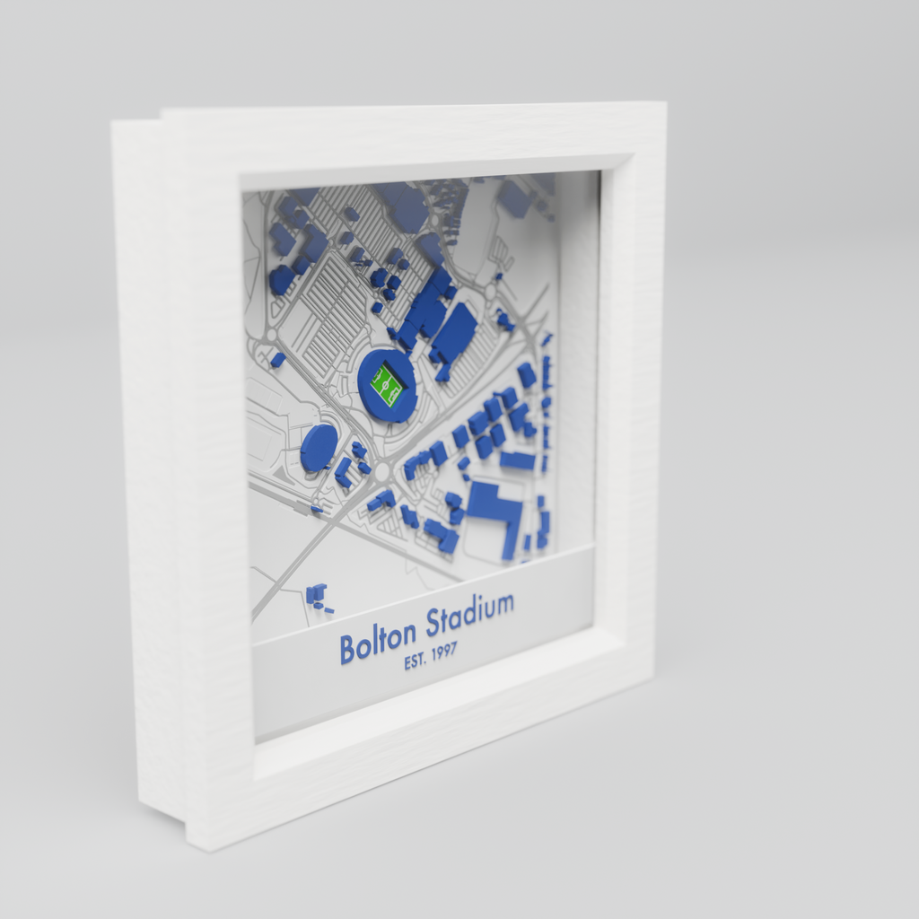 Bolton Stadium 3D Football Map - Bolton
