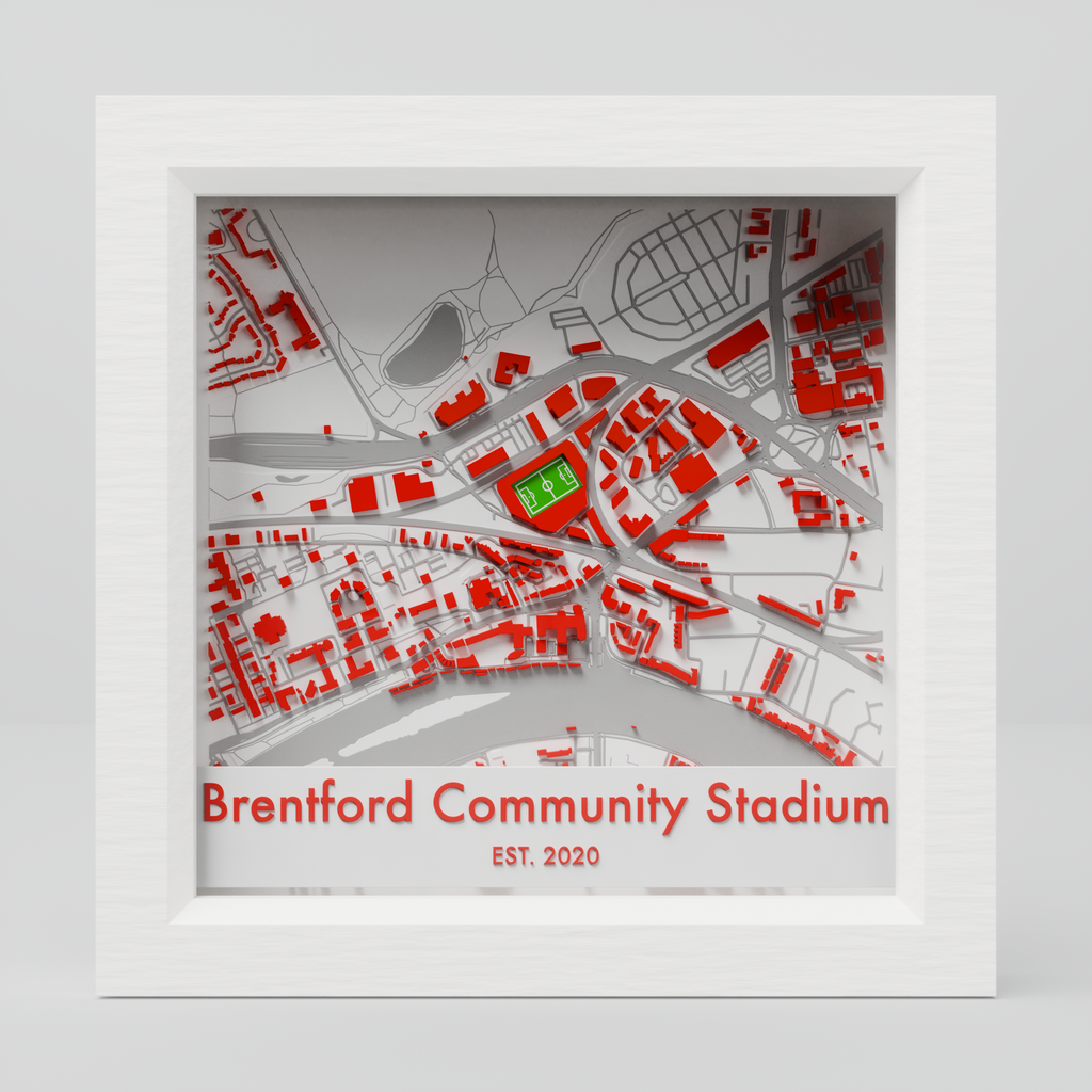 Brentford Community Stadium 3D Football Map - Brentford