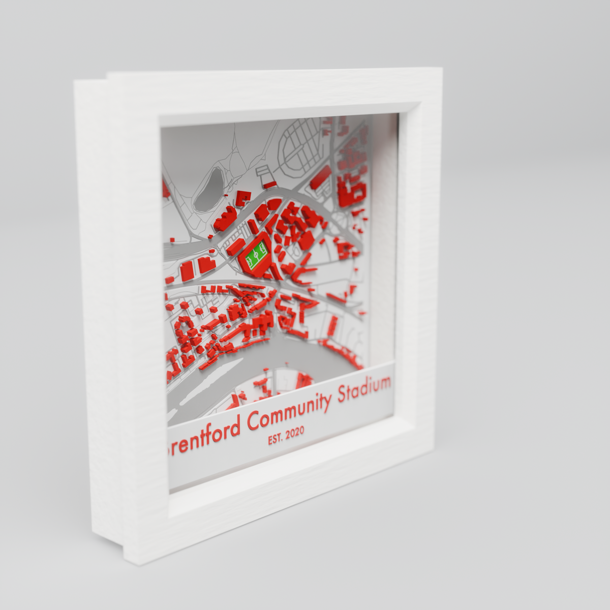 Brentford Community Stadium 3D Football Map - Brentford