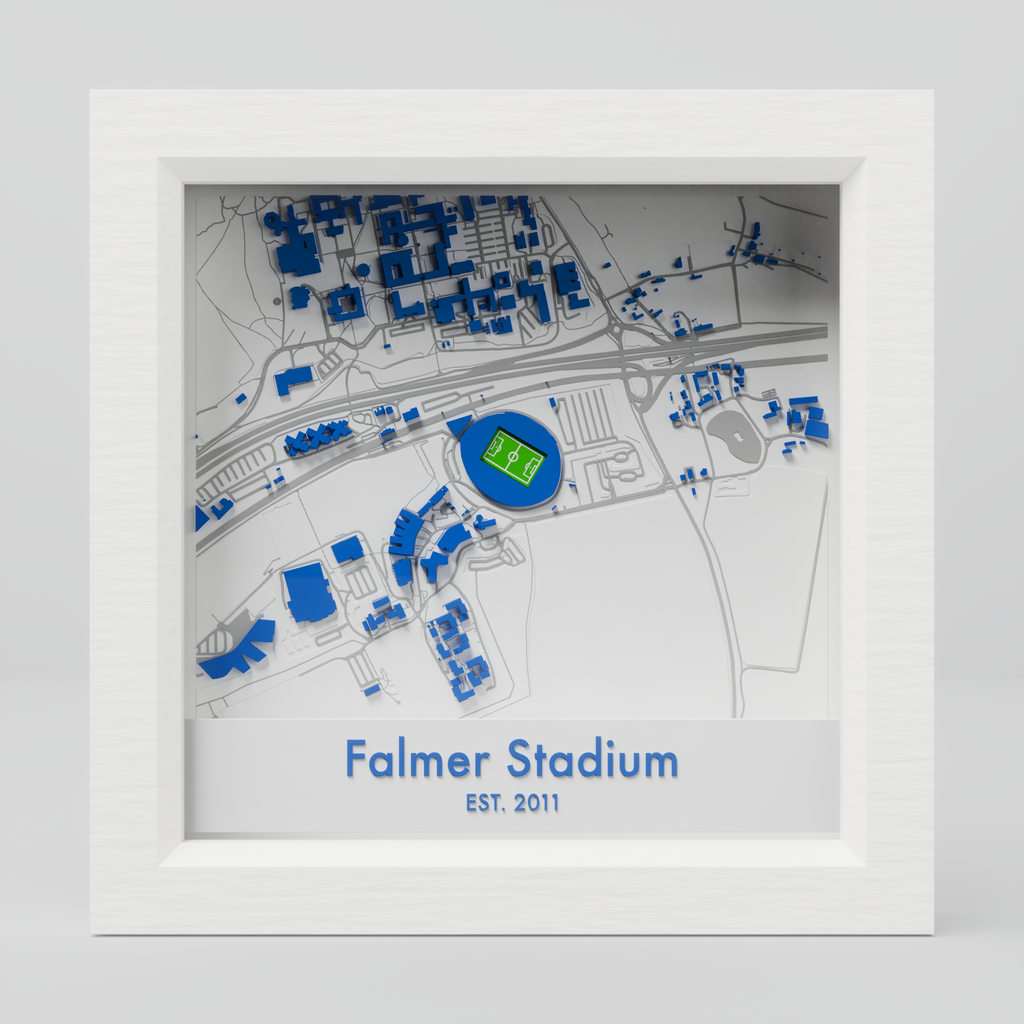 Falmer Stadium 3D Football Stadium Map - Brighton