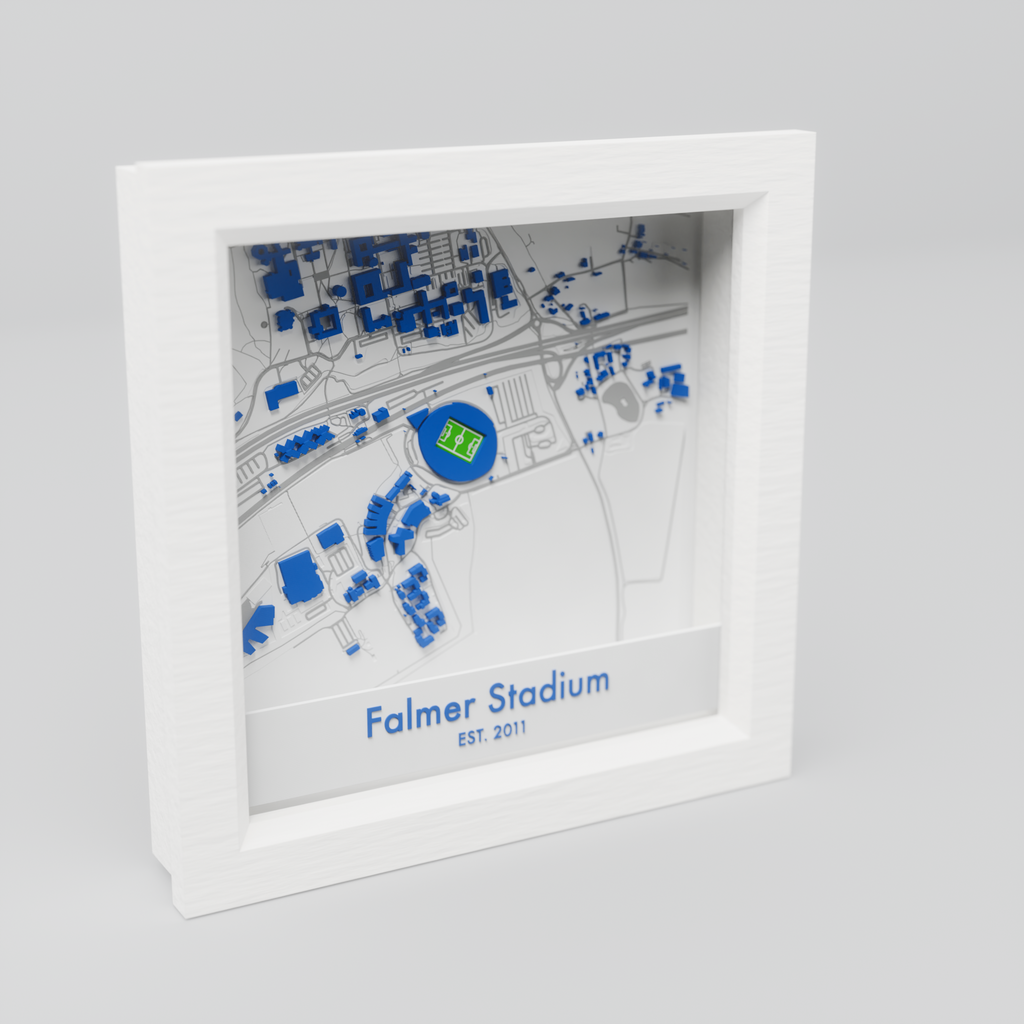 Falmer Stadium 3D Football Stadium Map - Brighton