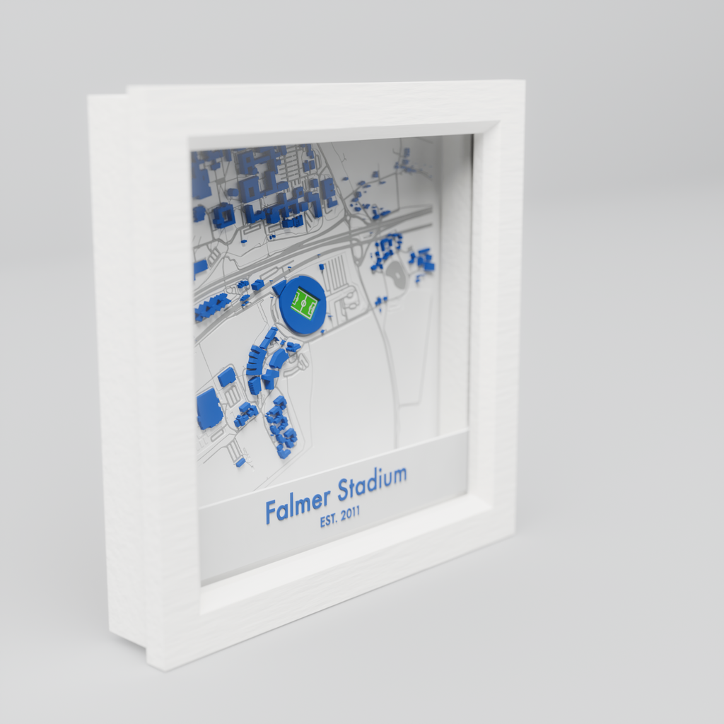 Falmer Stadium 3D Football Stadium Map - Brighton