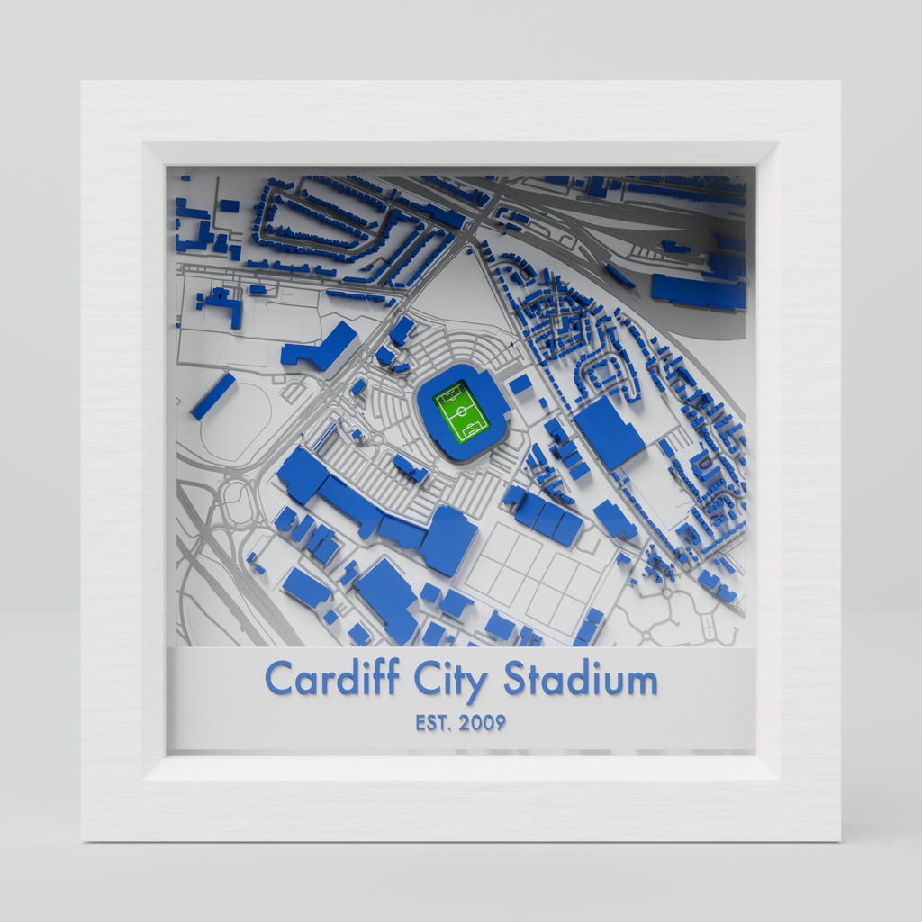 Cardiff City Stadium 3D Football Map - Cardiff