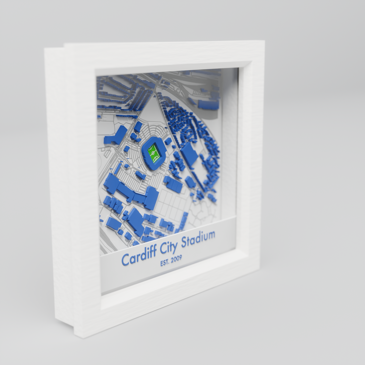 Cardiff City Stadium 3D Football Map - Cardiff