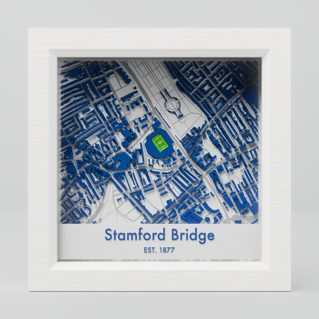 Stamford Bridge Stadium 3D Football Map - Chelsea