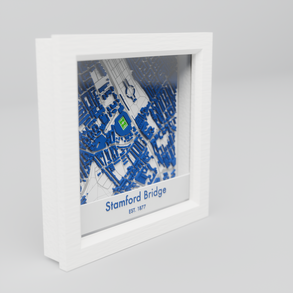 Stamford Bridge Stadium 3D Football Map - Chelsea