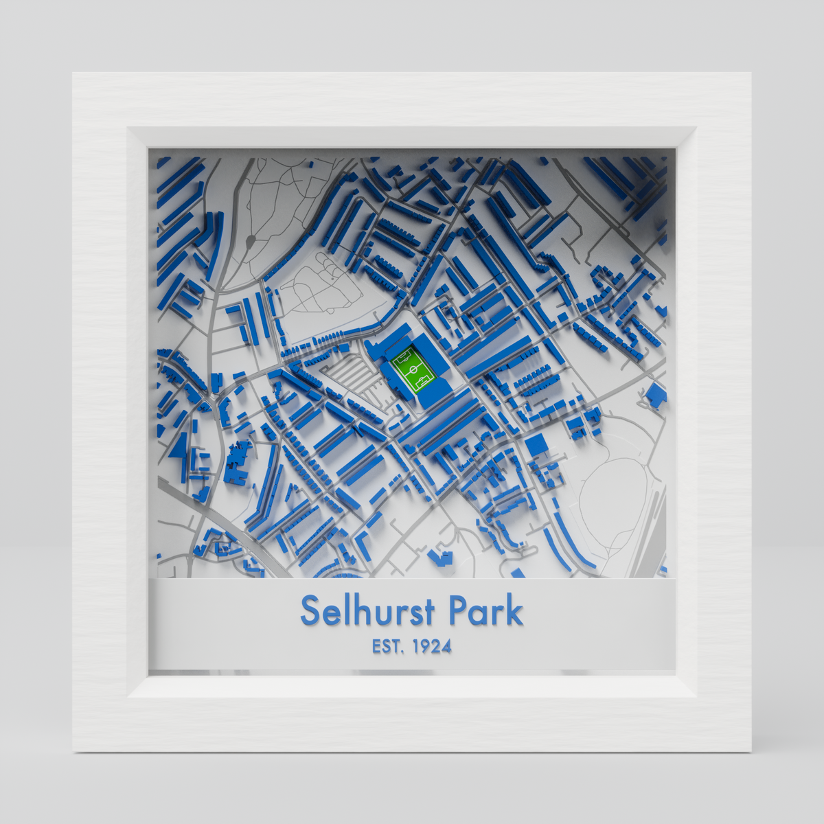 Selhurst Park Stadium 3D Football Map - Crystal Palace