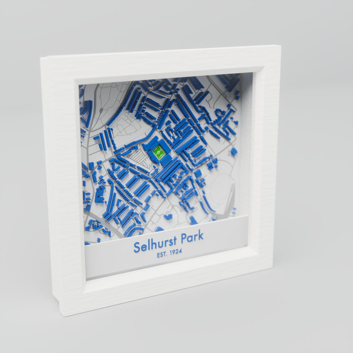 Selhurst Park Stadium 3D Football Map - Crystal Palace