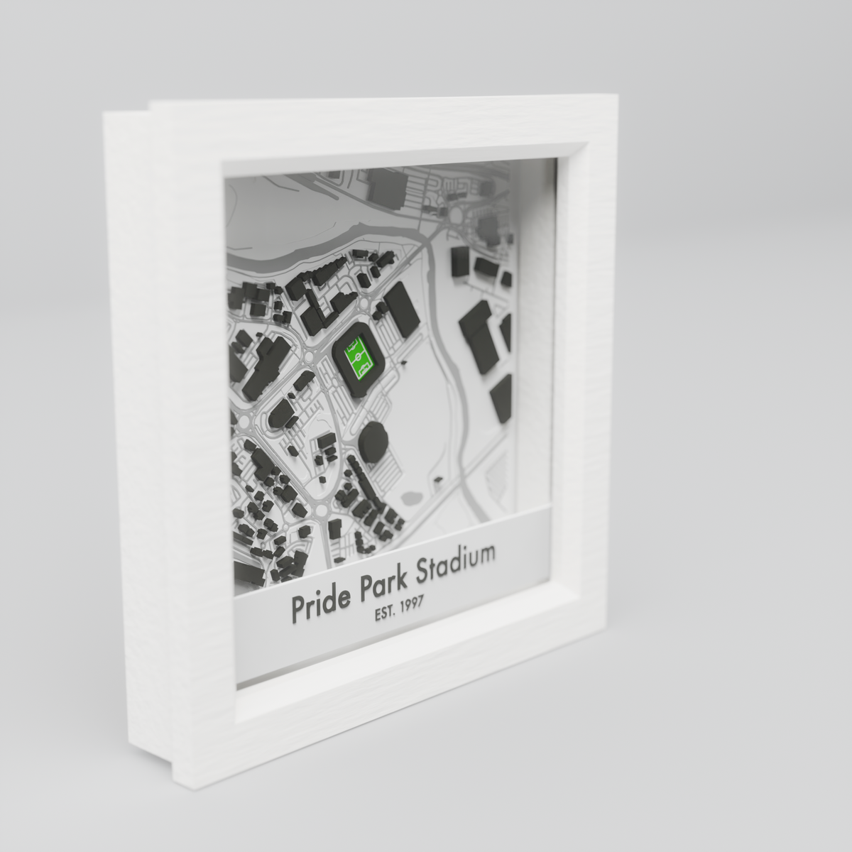 Pride Park Stadium 3D Football Map - Derby