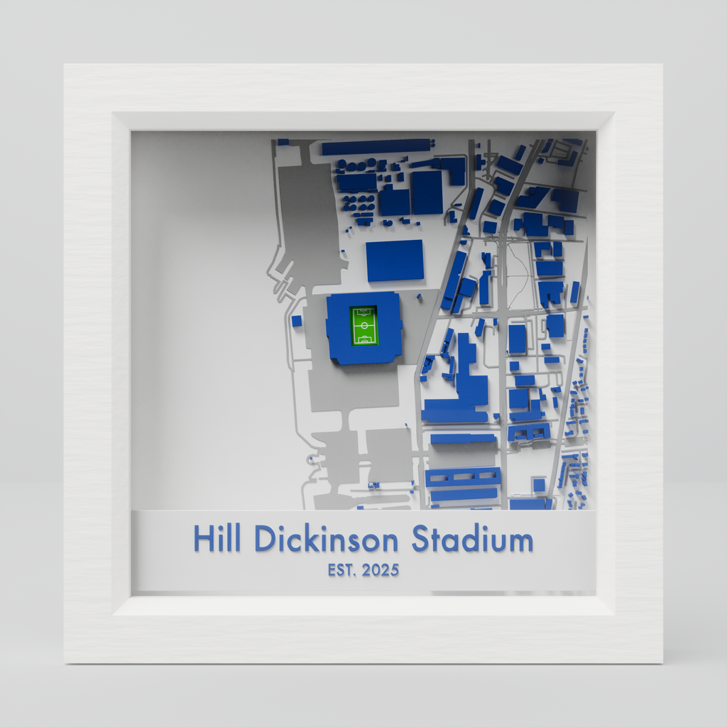 Hill Dickinson Stadium 3D Football Map - Everton