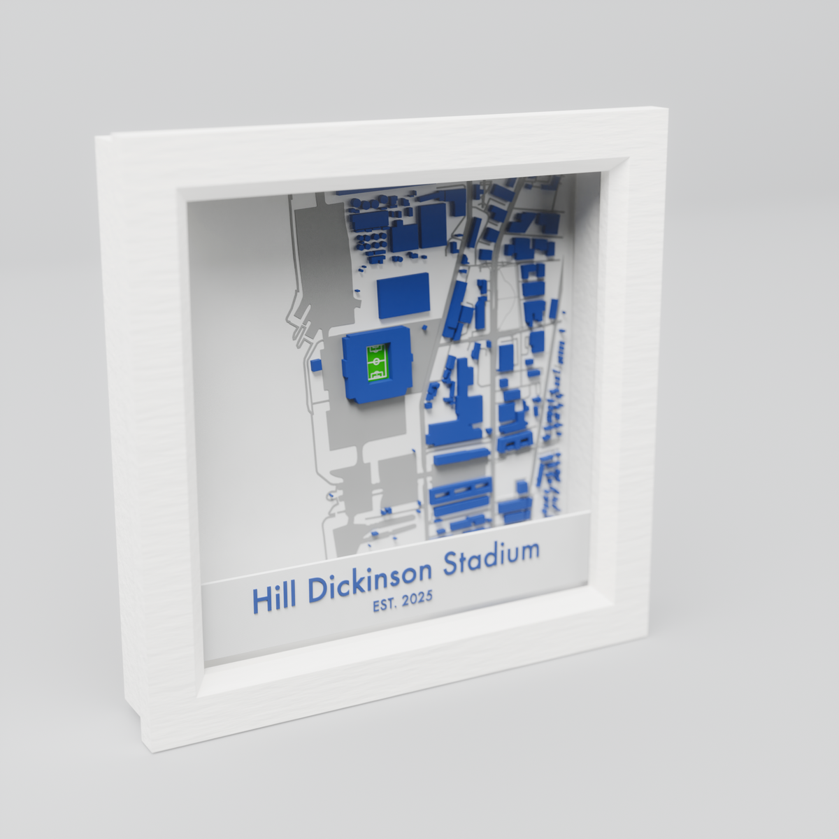 Hill Dickinson Stadium 3D Football Map - Everton