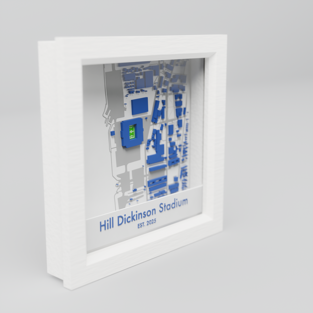 Hill Dickinson Stadium 3D Football Map - Everton