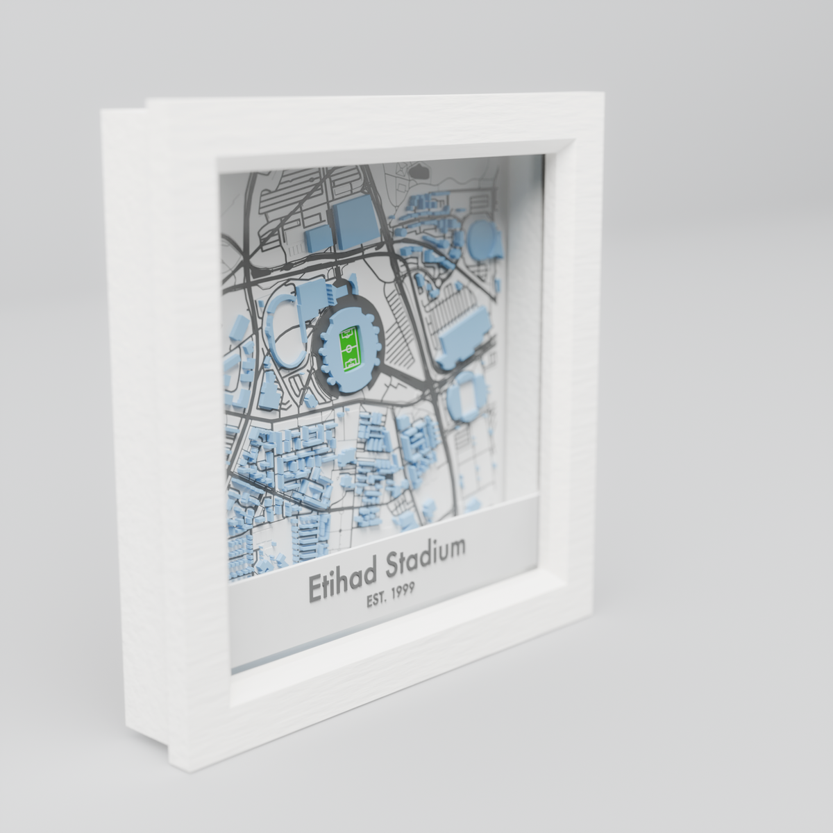Etihad Stadium 3D Football Stadium Map - Manchester