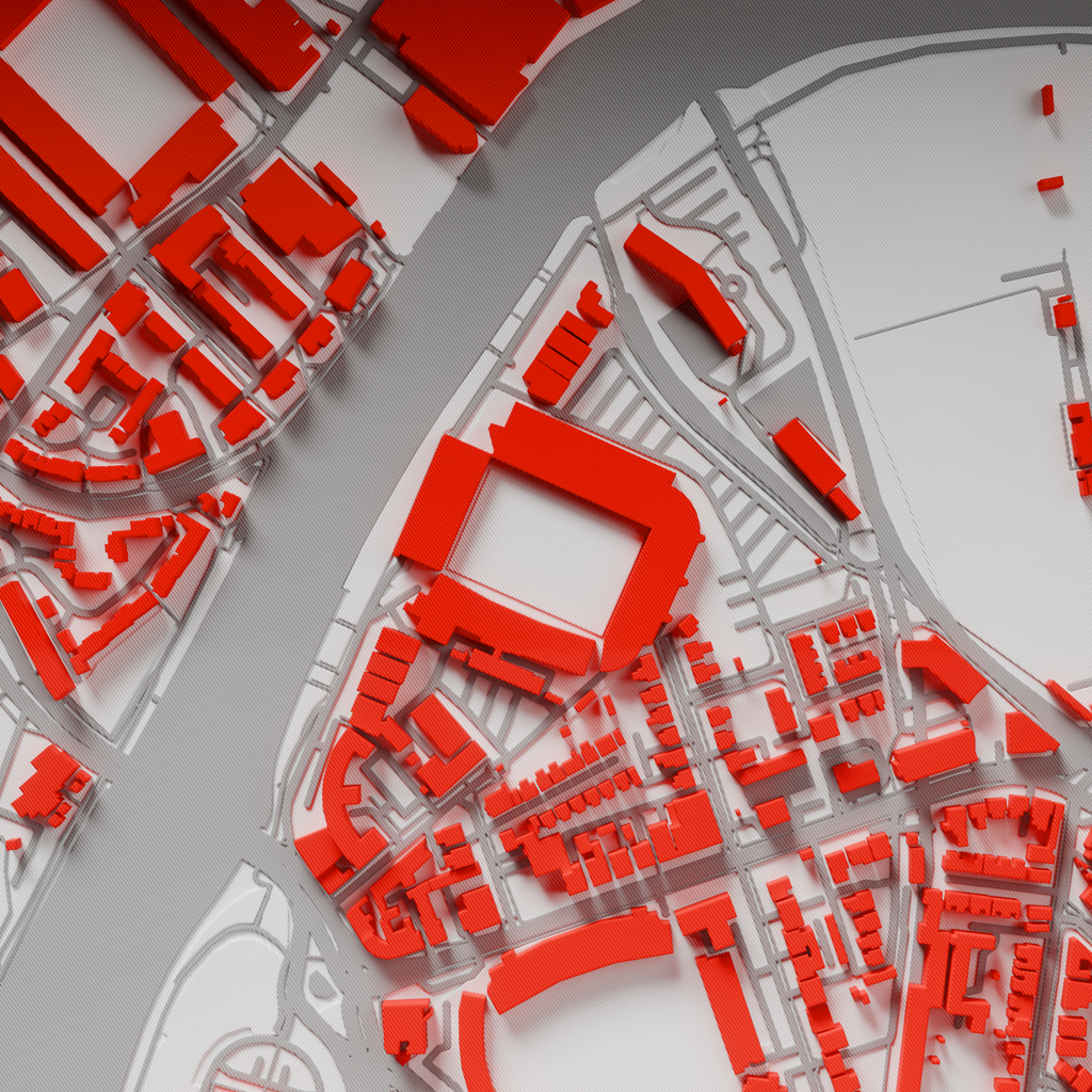 The City Ground Stadium 3D Football Map - Nottingham