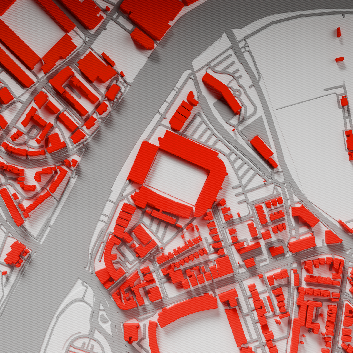 The City Ground Stadium 3D Football Map - Nottingham
