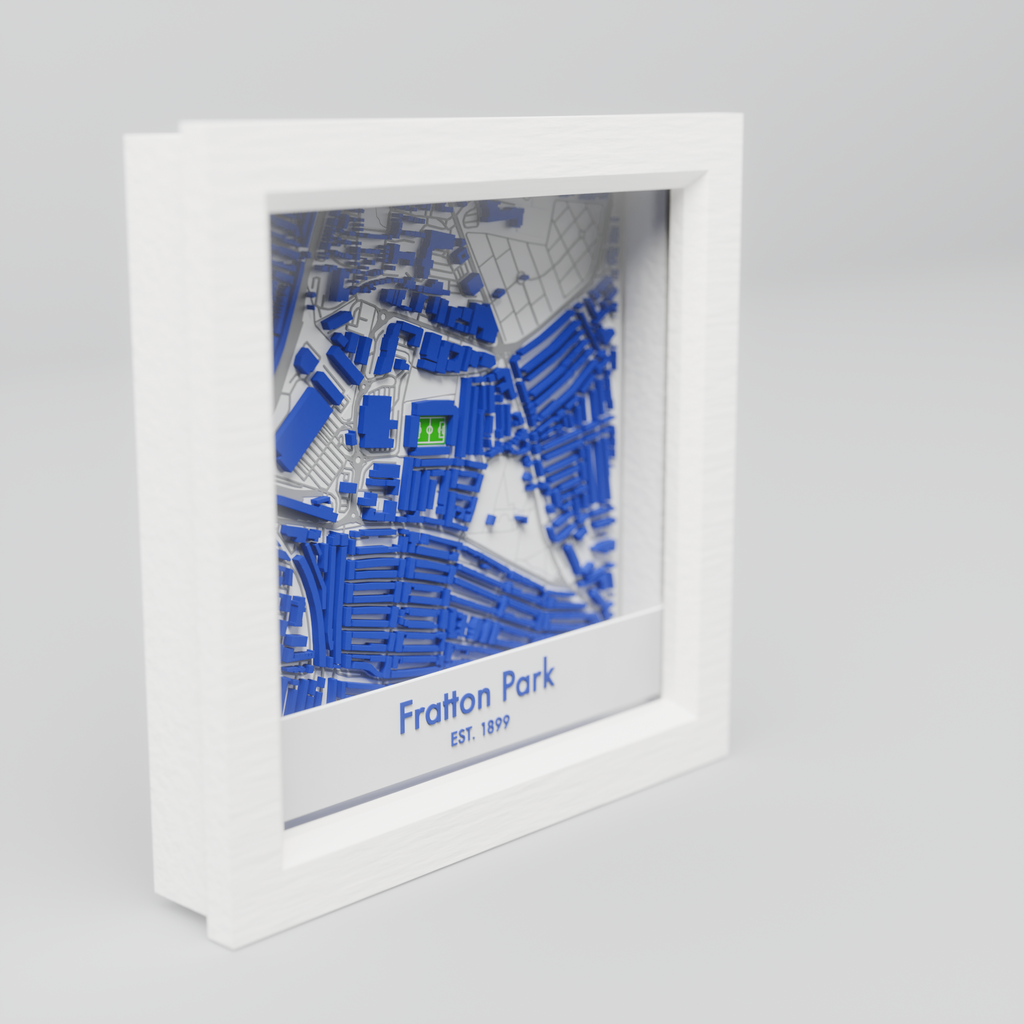 Fratton Park Stadium 3D Football Map - Portsmouth