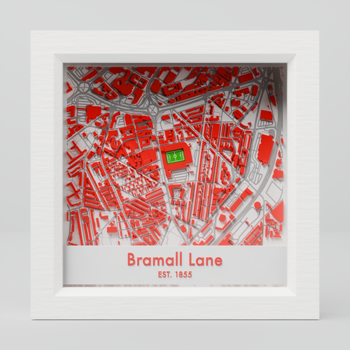 Bramall Lane Stadium 3D Football Map - Sheffield United